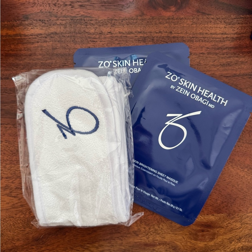 ZO face mask and headband spa set